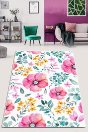 Conceptum Alfombra de Pasillo Azalea Djt Multicolor 80 x 200 cm